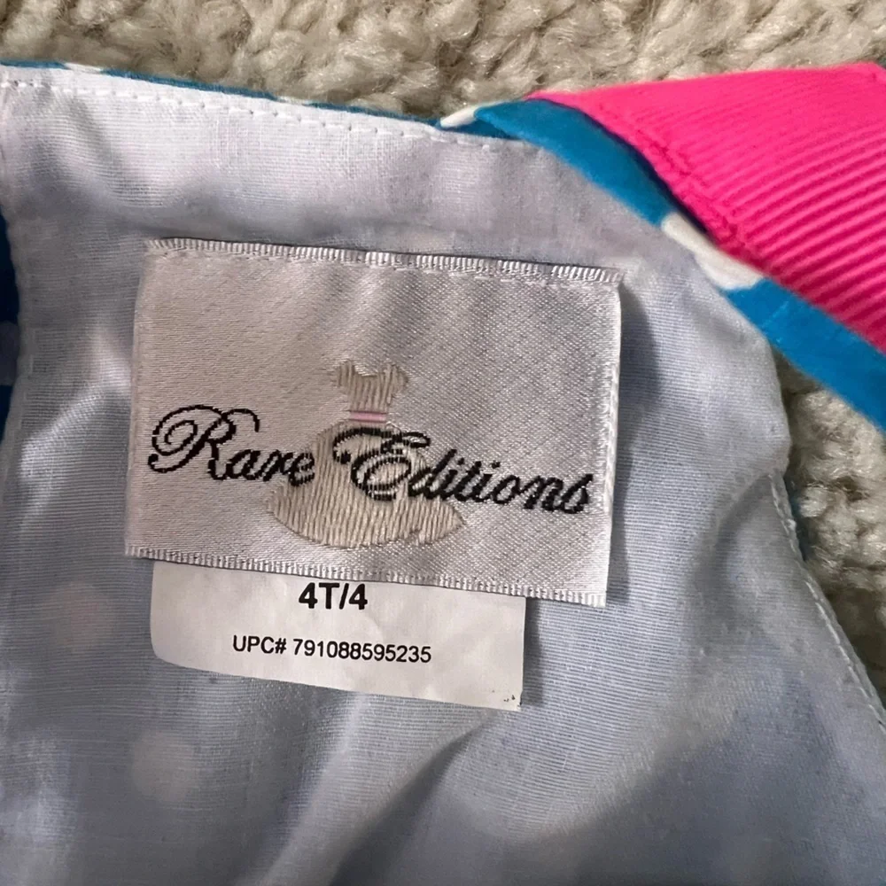 Girls size 4T Rare Editions Cupcake Matching Set GUC